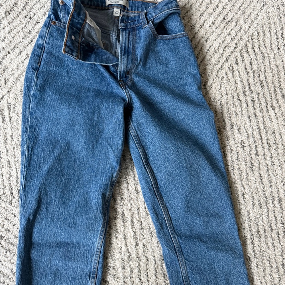 Abercrombie and Fitch curve love Blue Women's Jeans size 24